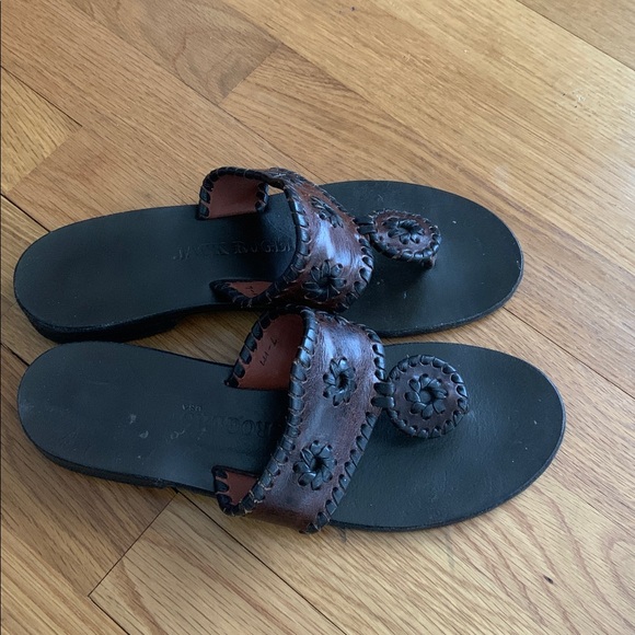 Jack Rogers Shoes - Jack Rogers women's Jack Flat sandal size 7 M - like new!